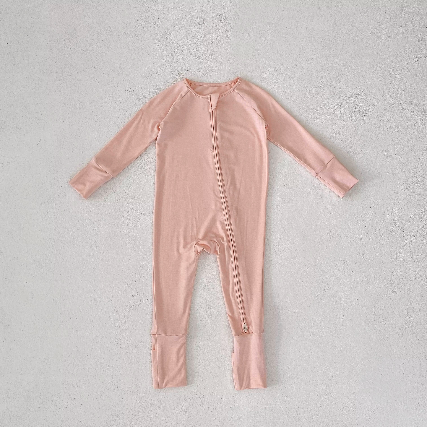 Tutina Neonato con Zip in Bamboo