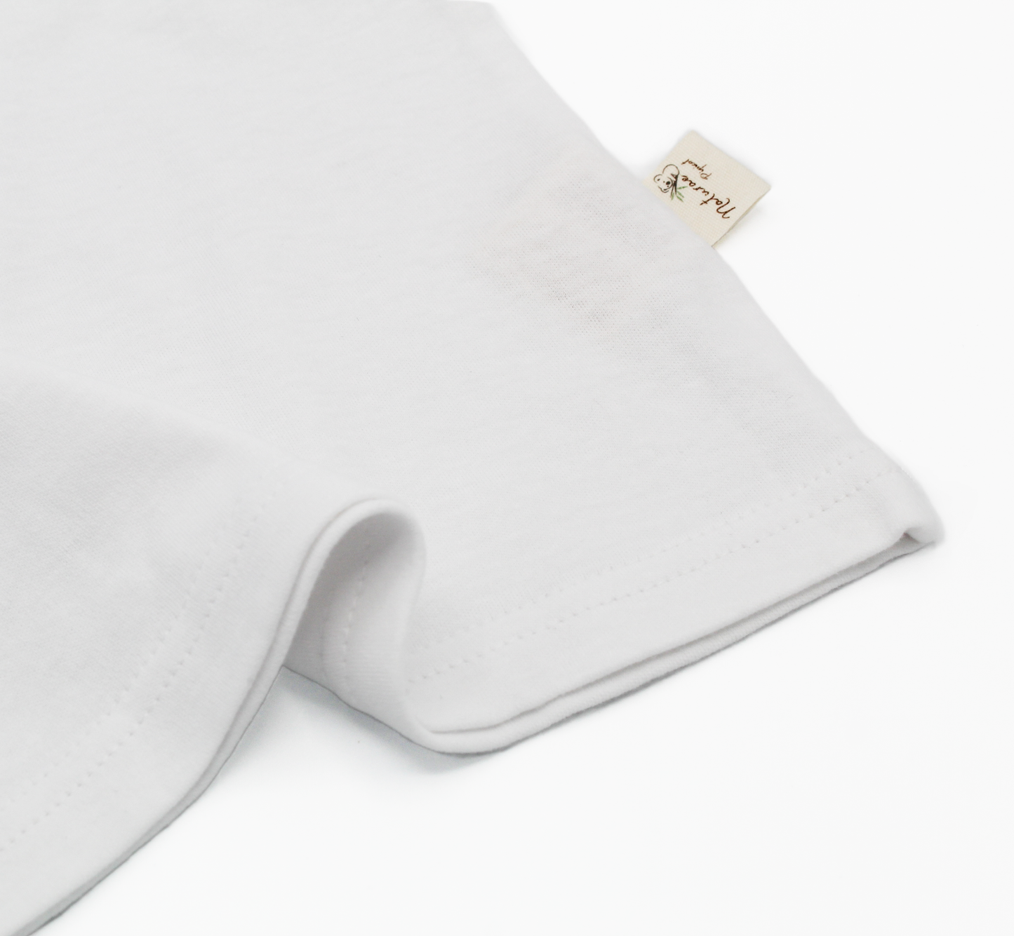 T-shirt in Cotone con manica a sbuffo