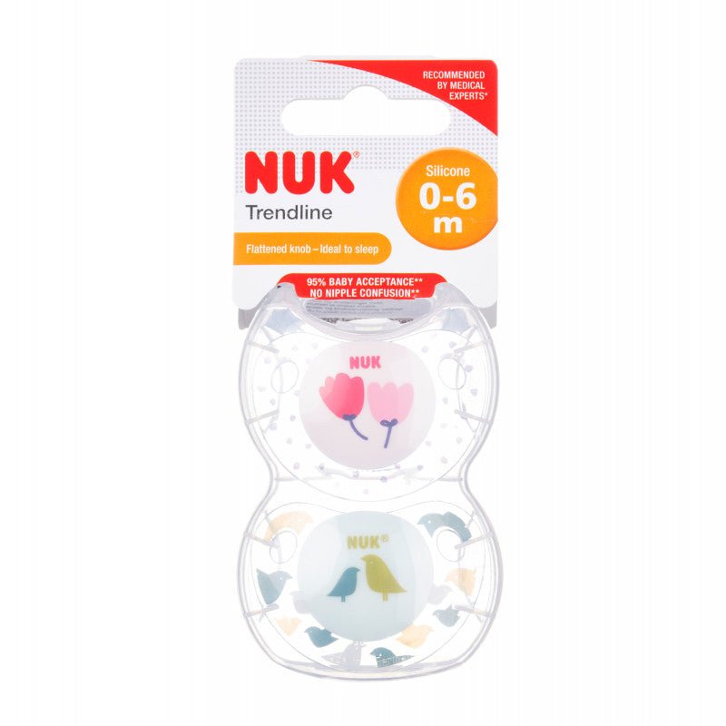 Ciucci Nuk 0 - 6 mesi 2 pezzi - Pipicot