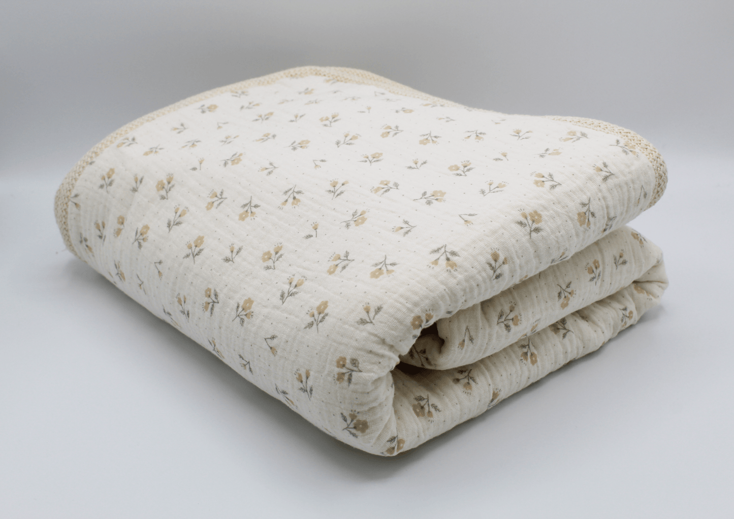 Coperta double face in cotone e pile - Pipicot
