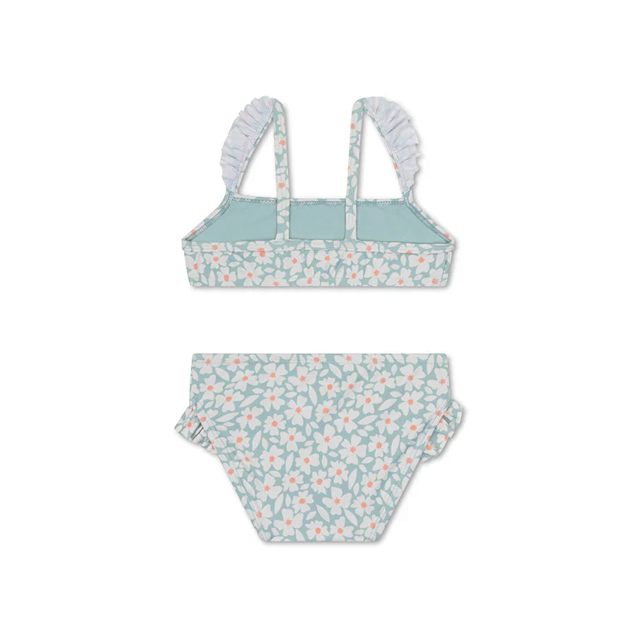 Bikini con protezione UV per bambine | Floreale