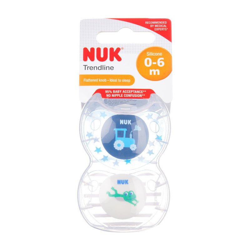 Ciucci Nuk 0 - 6 mesi 2 pezzi - Pipicot